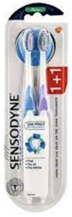 Sensodyne Çok Yönlü Koruma 1+1 Diş Fırçası Medium X 12 Adet