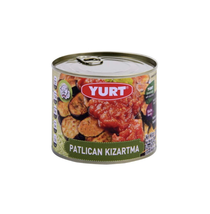 Yurt Konserve Patlıcan Kızartma 200 gr X 24 Adet