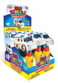 Aras Big Wheels Ambulans Çakıl Taşı Draje Şeker 15 gr X 6 Adet