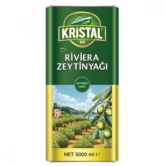 Kristal Zeytinyağı Riviera Tnk 5 lt X 4 Adet