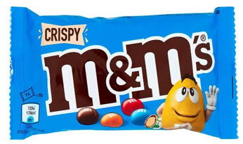 M&M'S Crispy Pouch 36 gr X 24 Adet