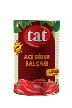 Tat Biber Salça Acı 4350 gr X 6 Adet