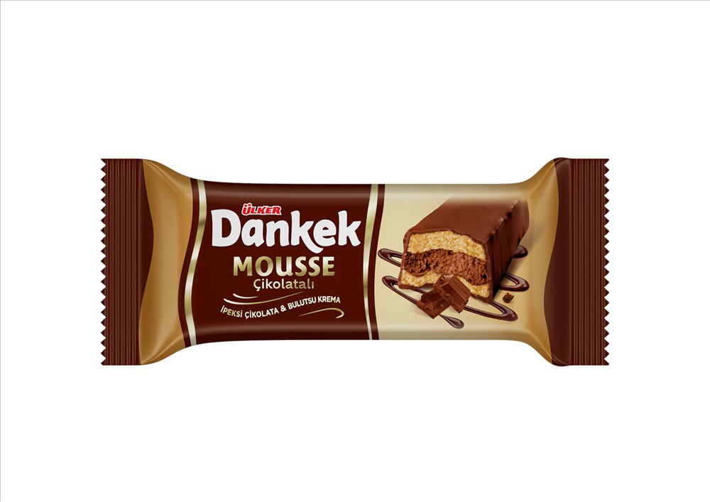 Ülker Dankek Mousse Çikolatalı Kek 45 gr X 15 Adet