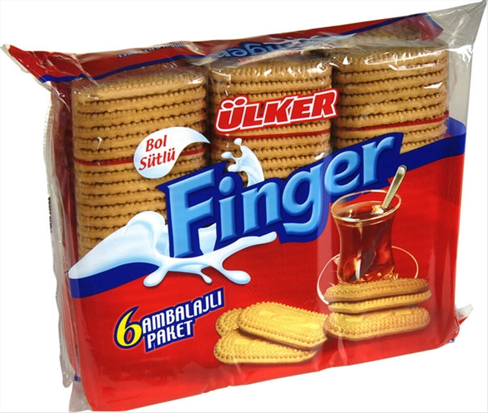 Ülker Finger Bisküvi 750 gr X 5 Adet 