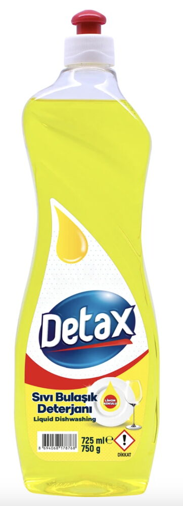 Detax Sıvı Bulaşık Deterjanı 750 gr X 20 Adet