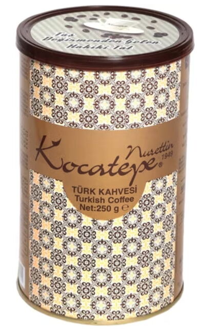 Kocatepe Türk Kahvesi 250 gr Teneke X 1 Adet