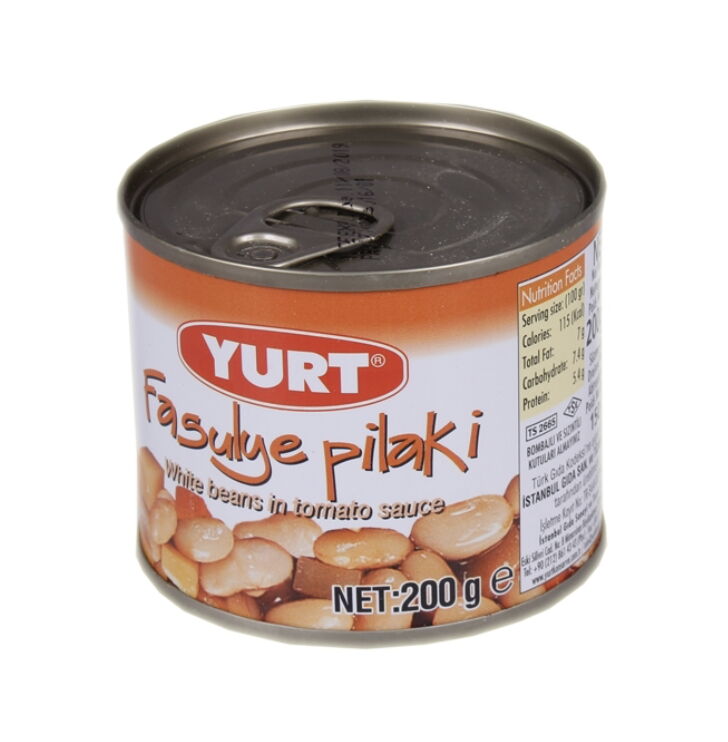 Yurt Konserve Fasülye Pilakı 200 gr X 24 Adet