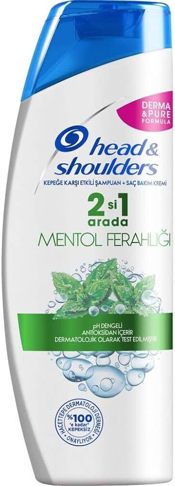 Head&shoulders 2si1 Arada Mentol Ferahlığı 350 ml X 6 Adet