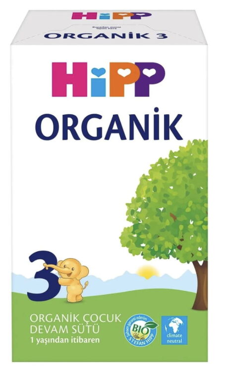 Hipp 3 Organik Devam Sütü 300 gr X 5 Adet