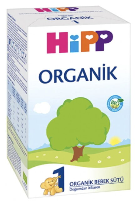 Hipp 1 Organik Bebek Sütü 600 gr X 4 Adet