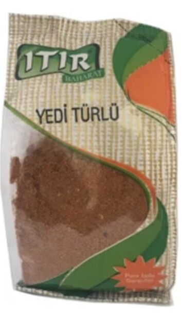 Itır Yedi Türlü Baharat 250 gr X 12 Adet