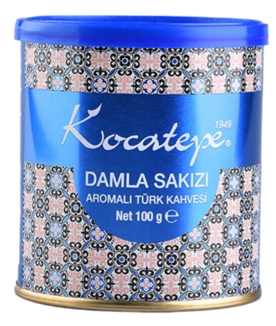 Kocatepe Türk Kahvesi Damlasakızı Aromalı 100 gr Teneke X 1 Adet