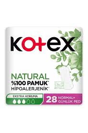 Kotex Natural Normal Günlük Ped 28'li X 16 Adet