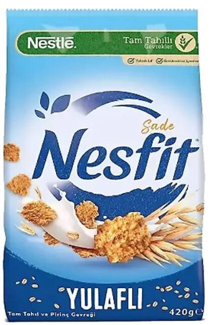 Nestle Nesfit Sade Mısır Gevreği 420 gr X 12 Adet