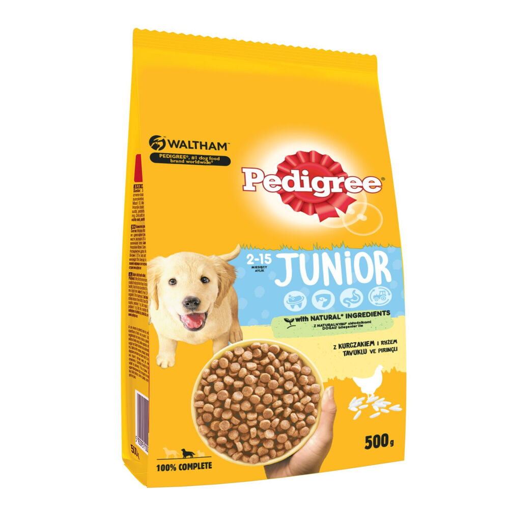 Pedigree Kuru Mama Yavru Kümes Hayvanlı Pirinçli 500 gr X 1 Adet