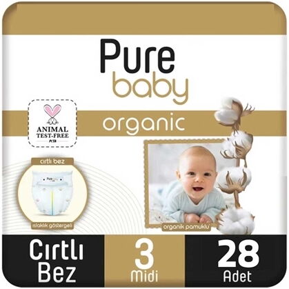 Pure Baby 3 No 28'li X 5 Adet