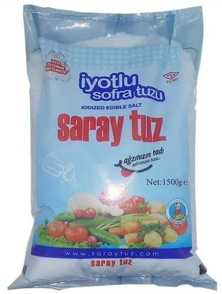 Saray Tuz 1,5 kg X 15 Adet