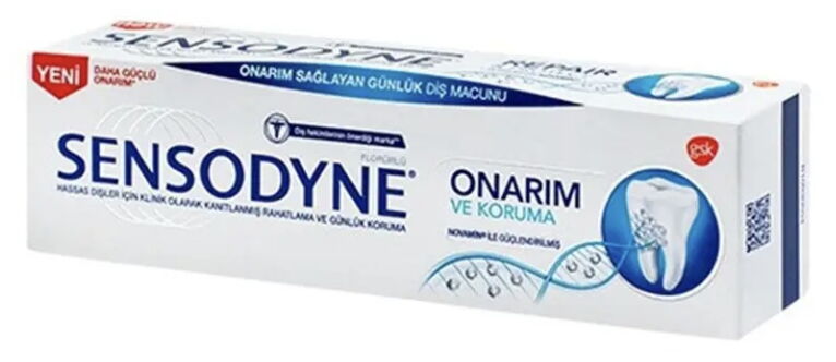 Sensodyne Onarım Ve Koruma Diş Macunu 75 ml X 12 Adet