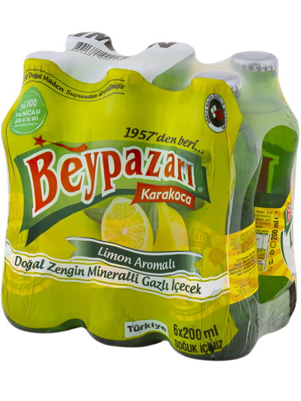 Beypazarı Limon Maden Suyu 200 ml X 24 Adet