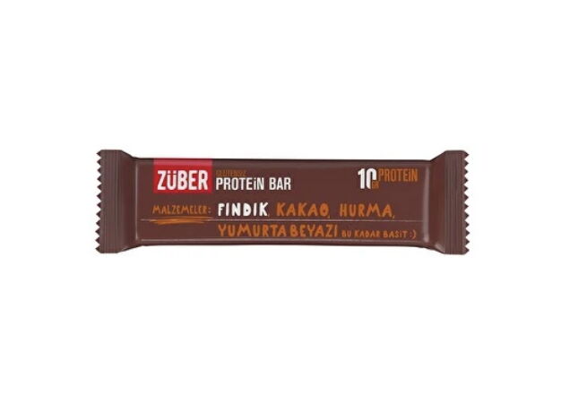 Züber Fındıklı Protein Barı 35 gr X 12 Adet