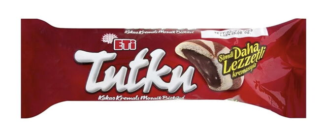 Eti Tutku Kakao Kremali Bisküvi 100 gr X 24 Adet