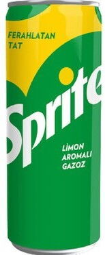 Sprite Kutu 330 ml X 24 Adet