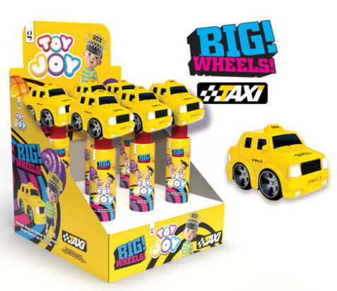 Aras Big Wheels Taxi Çakıl Taşı Draje Şeker 15 gr X 6 Adet