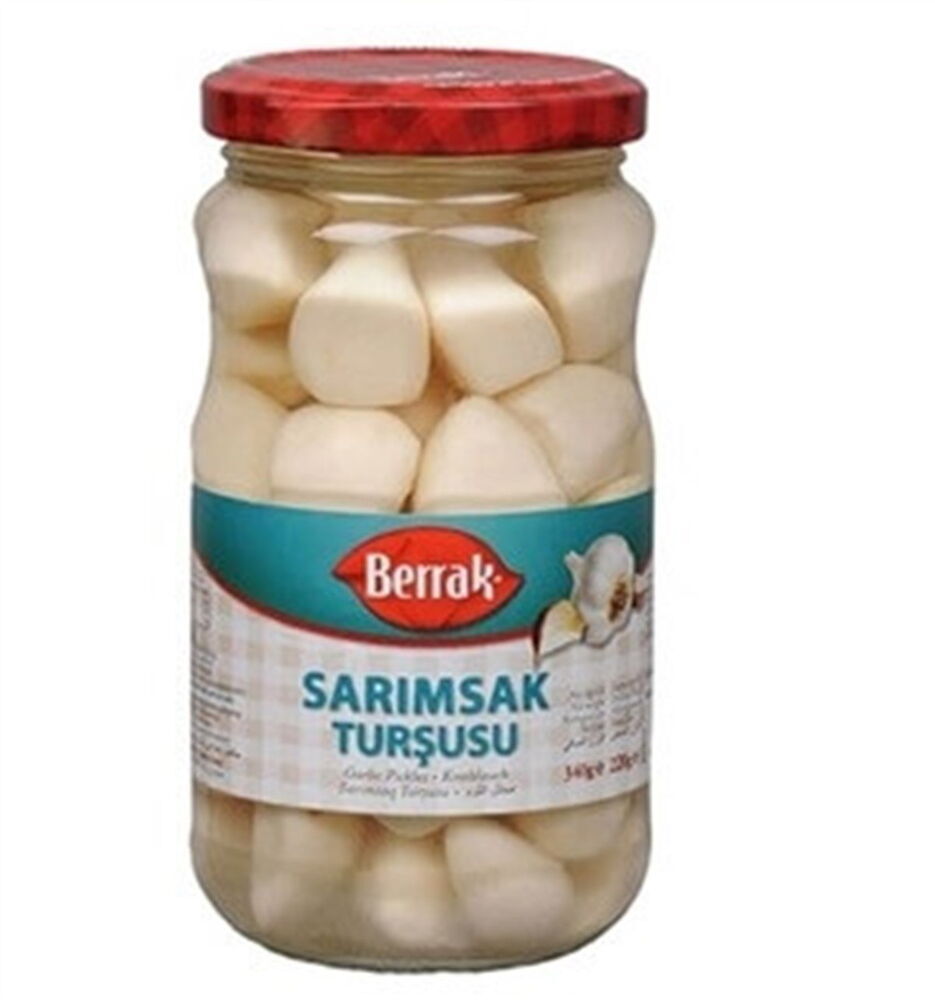 Berrak Sarımsak Turşu 370 ml Cam X 12 Adet