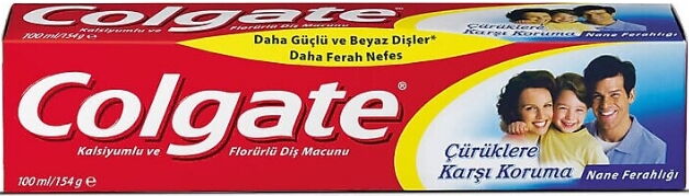 Colgate Diş Macunu Çürüklere Karşı 100 ml X 12 Adet