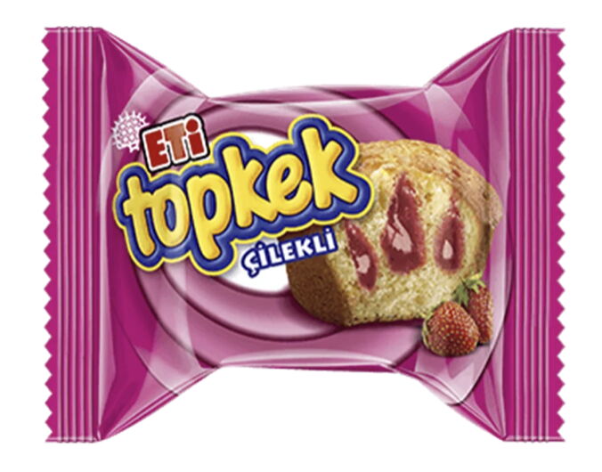 Eti Topkek Çilekli 40 gr X 24 Adet