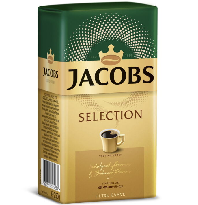 Jacobs Selection Filtre Kahve 250 gr X 12 Adet