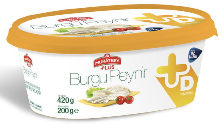 Muratbey Burgu Peyniri Plus 200 gr X 12 Adet