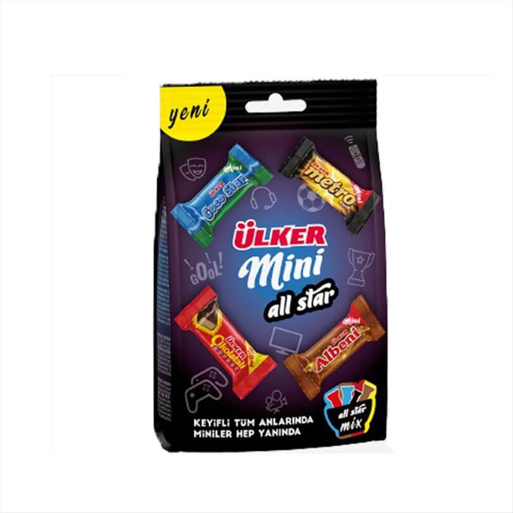 Ülker All Star Mini Poşet 91 gr X 10 Adet