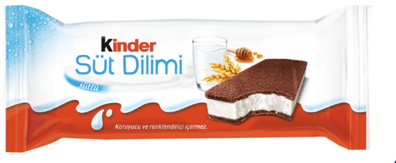 Kinder Süt Dilimi 28 gr X 20 Adet