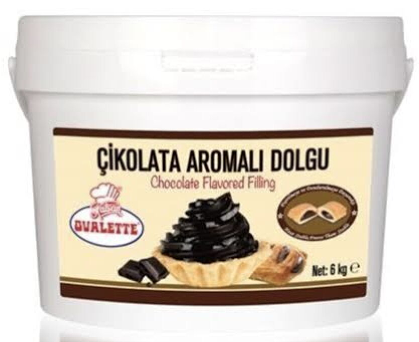 Ovalette Aromalı Dolgu Çikolata 6 kg X 1 Adet