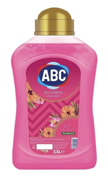 Abc Sıvı Sabun Pembe 3500 ml X 6 Adet