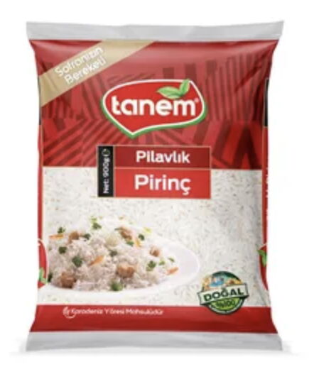 Tanem Pirinç Pilavlık 900 gr X 1 Adet