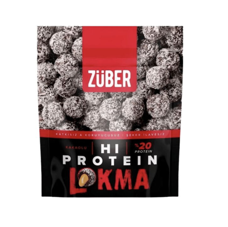 Züber Kakaolu Hi-Protein Lokma 84 gr X 12 Adet