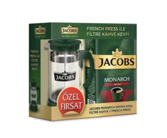 Jacobs Aroma Frenchpress 500 gr X 6 Adet