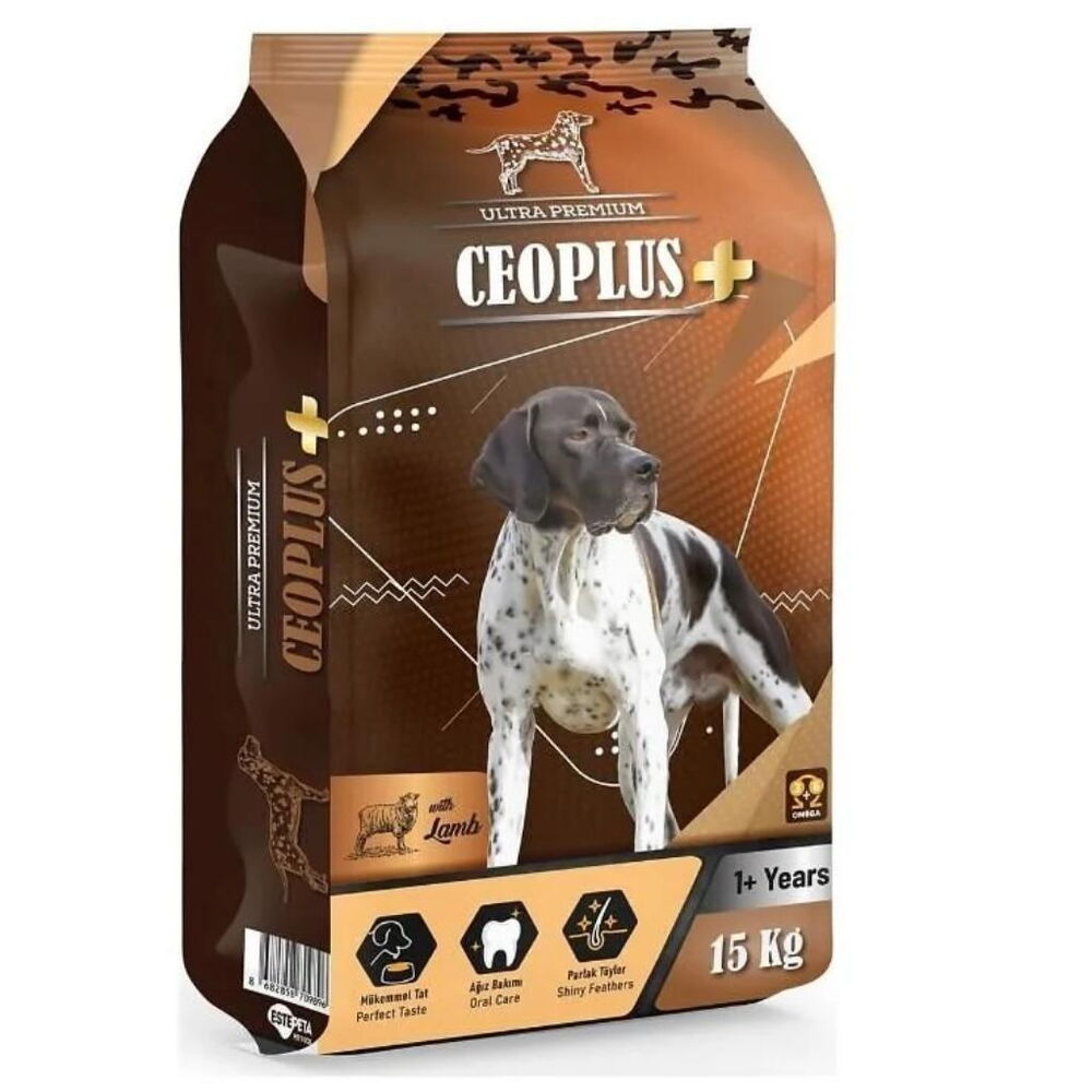 Ceo Plus Kuzu Etli Köpek Maması 15 kg X 1 Adet