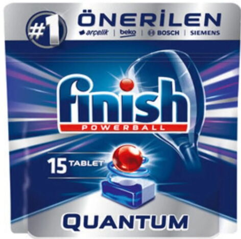 Finish Quantum Bulaşık Tableti 15'li X 7 Adet