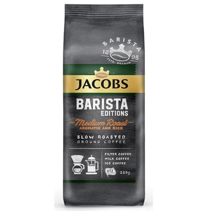 Jacobs Barista Medium Filtre Kahve 225 gr X 12 Adet