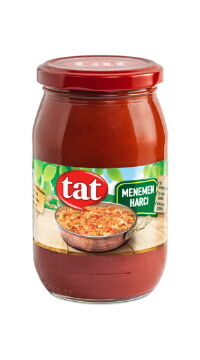 Tat Doğranmış Domates Menemen 340 gr (Cam) X 12 Adet