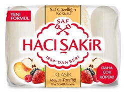 Hacı Şakir Güzellik Sabunu Meyve 4x75 gr X 24 Adet