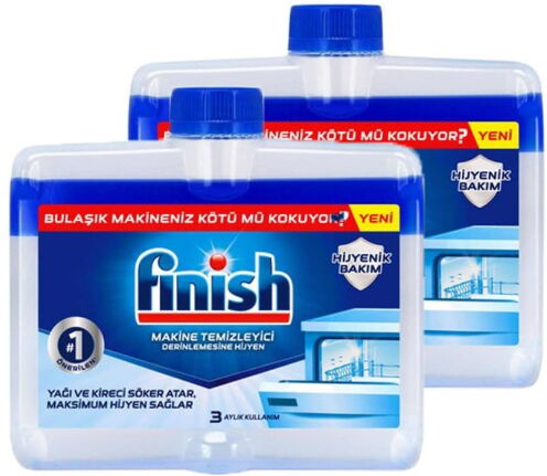 Finish Makinesi Temizleyici 2'li 250 ml X 8 Adet