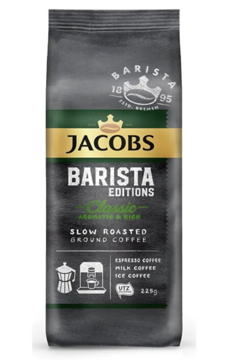 Jacobs Barista Classic Filtre Kahve 225 gr X 12 Adet