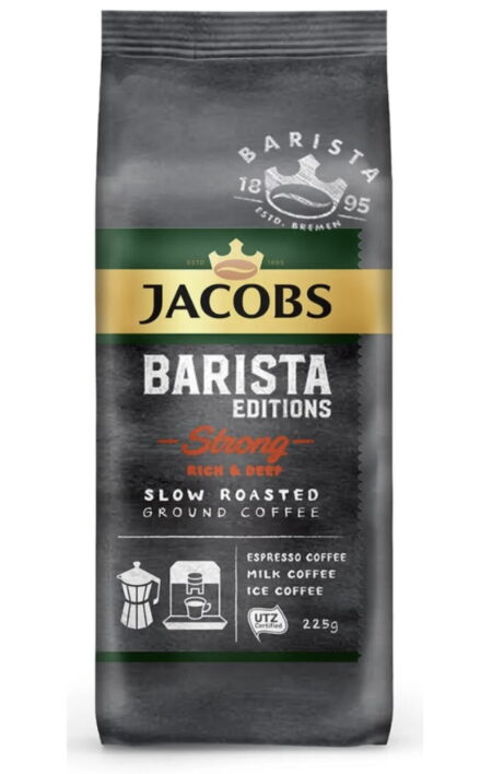 Jacobs Barista Strong Filtre Kahve 225 gr X 12 Adet