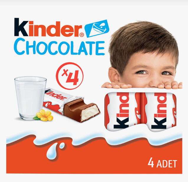 Kinder Çikolata 50 gr X 20 Adet