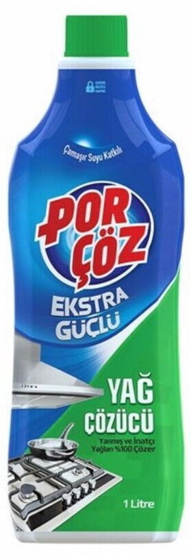 Porçöz Yağ Sökücü 1 lt X 18 Adet