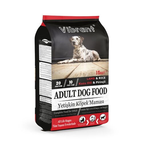 Vibrant Kuzu Etli Köpek Maması 15 kg X 1 Adet